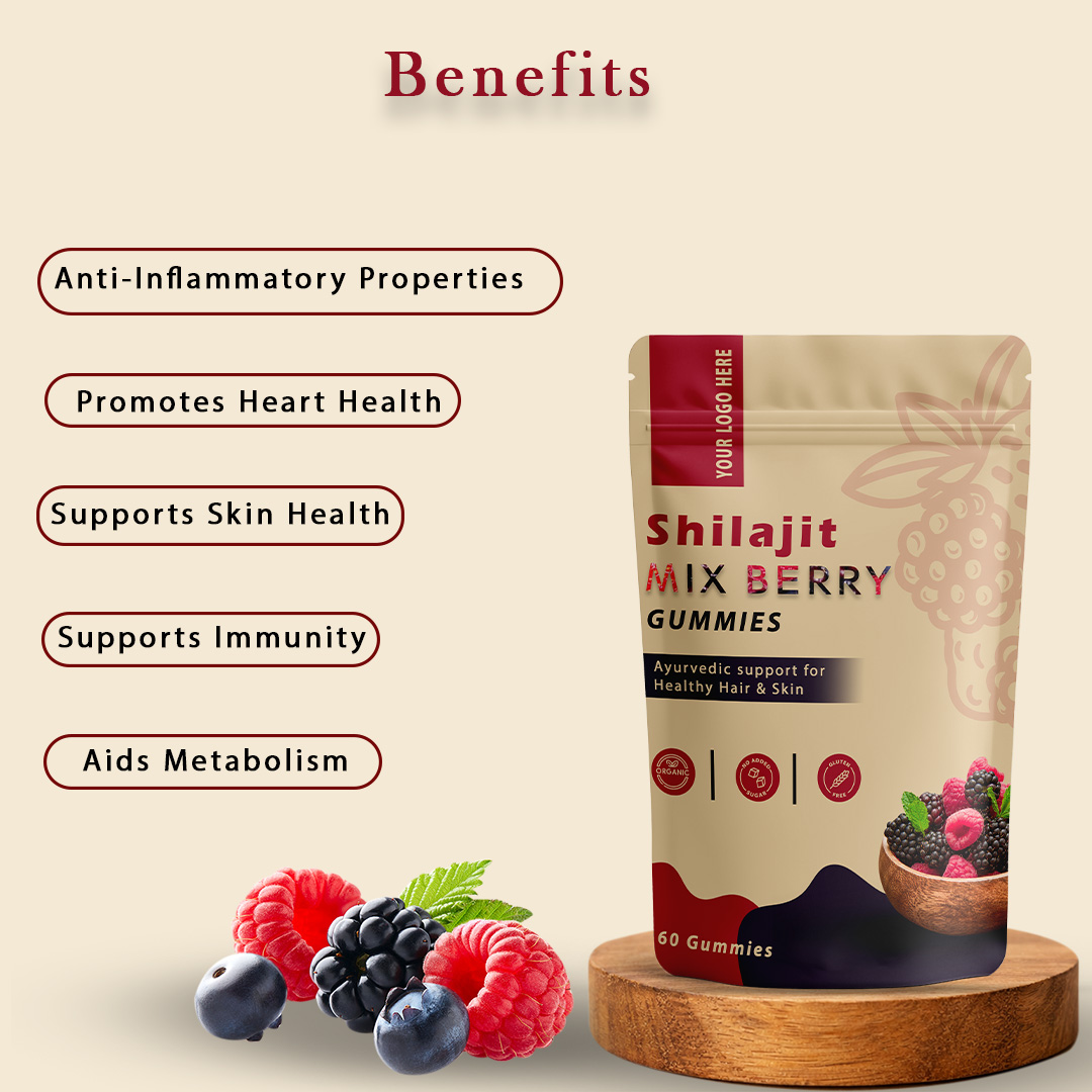 SHILAJIT MIXBERRY GUMMIES